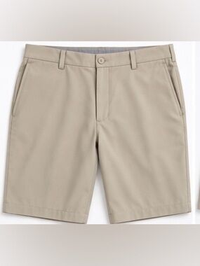 [Grand Slam] Golf Men’s Khaki Performance Shorts Size 40 Flat Front Polyester